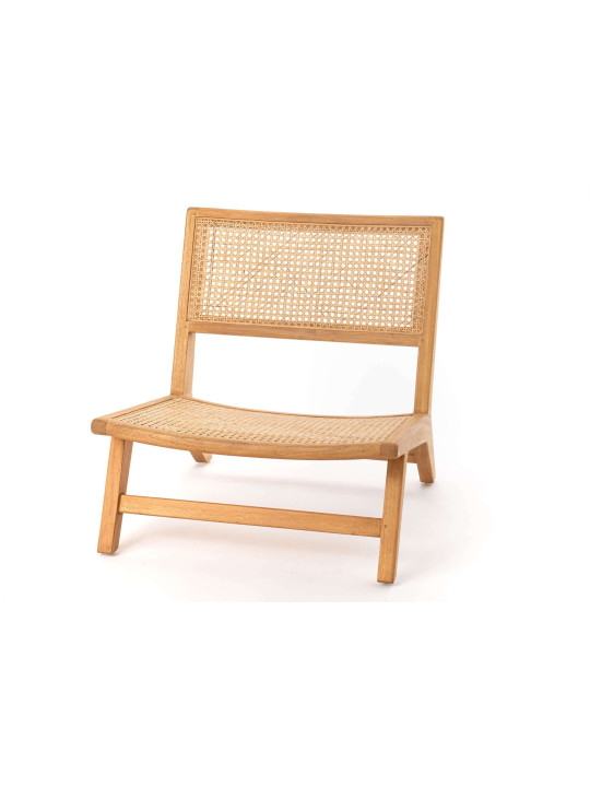 Fauteuil Inaki en acajou