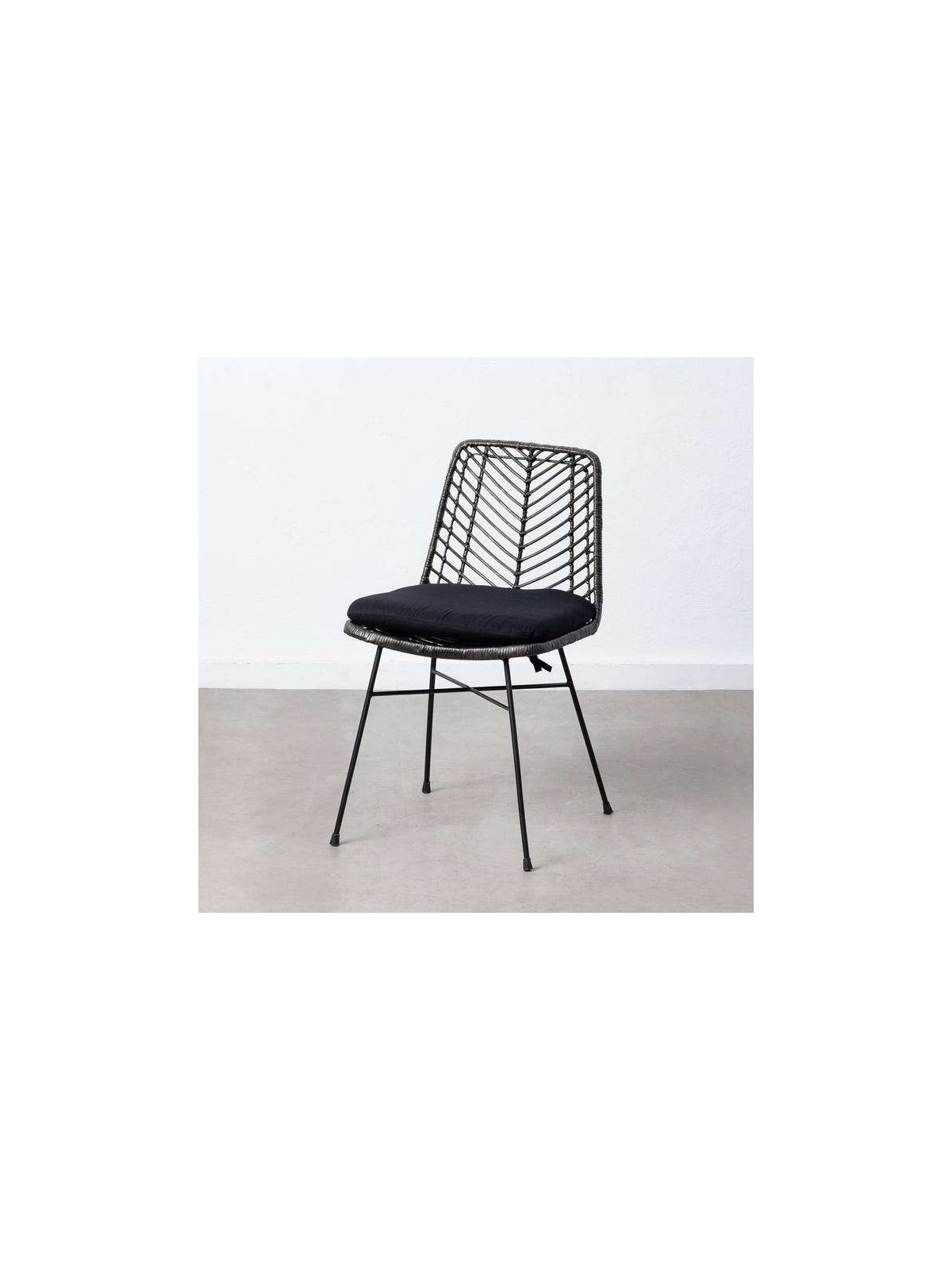 Chaise gris naturel Tolède
