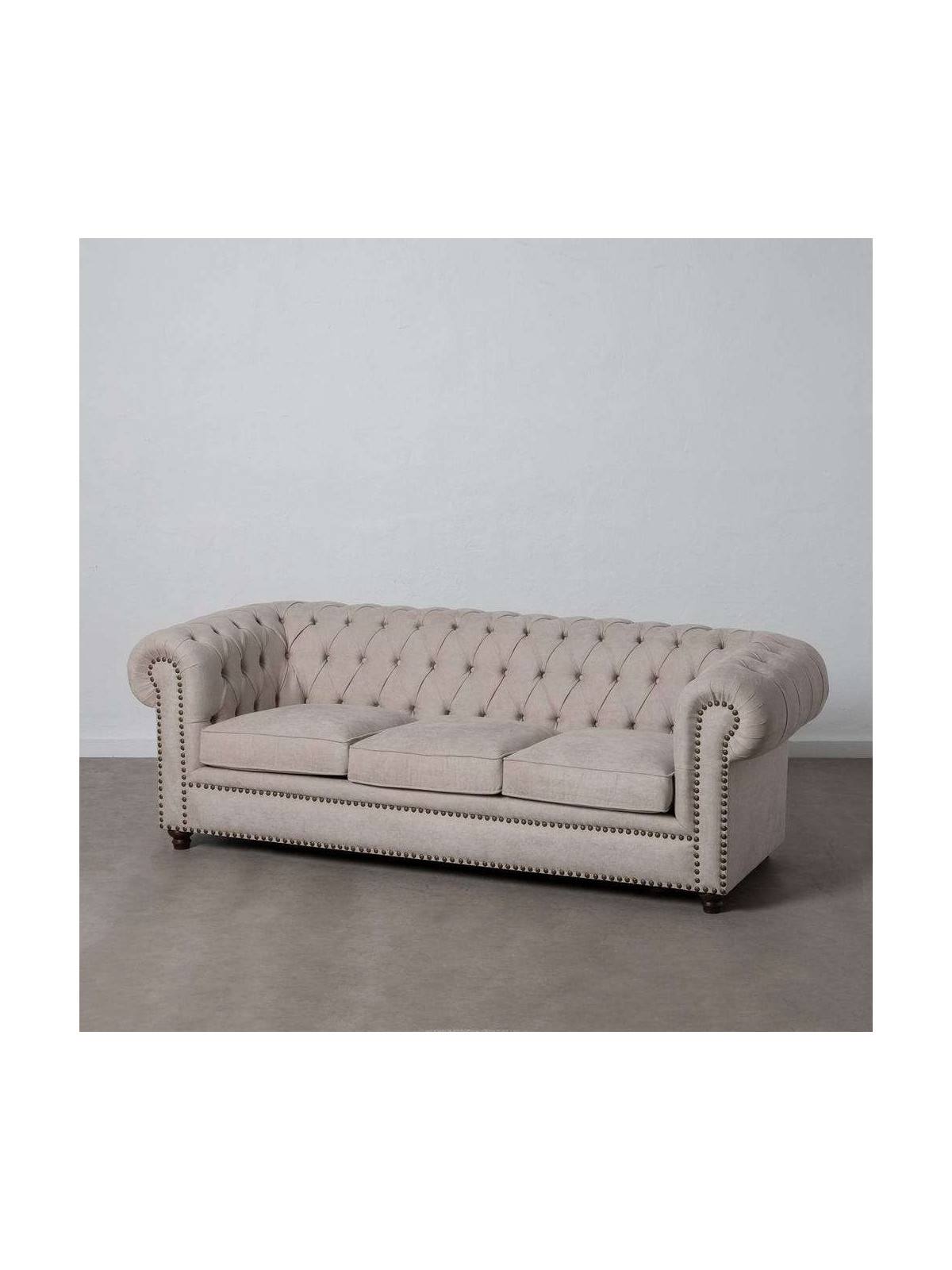 Banc bout de lit coffre NEW YORK couleur taupe velours - Sweet Deco -  Boutique de meubles