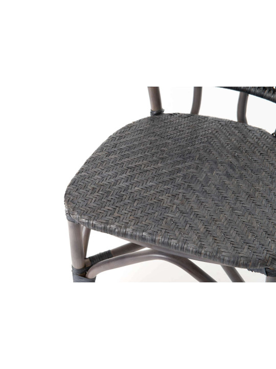 Chaise bistrot noir Amadeus