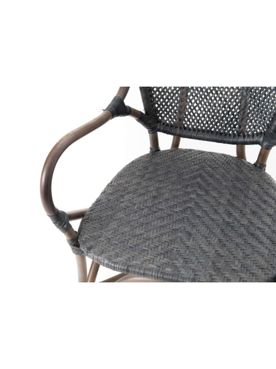 Fauteuil bistrot noir Amadeus