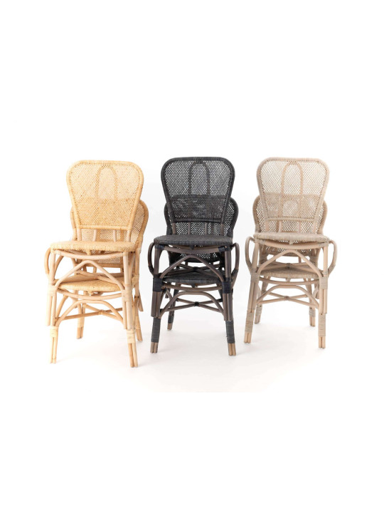 Fauteuil bistrot noir Amadeus