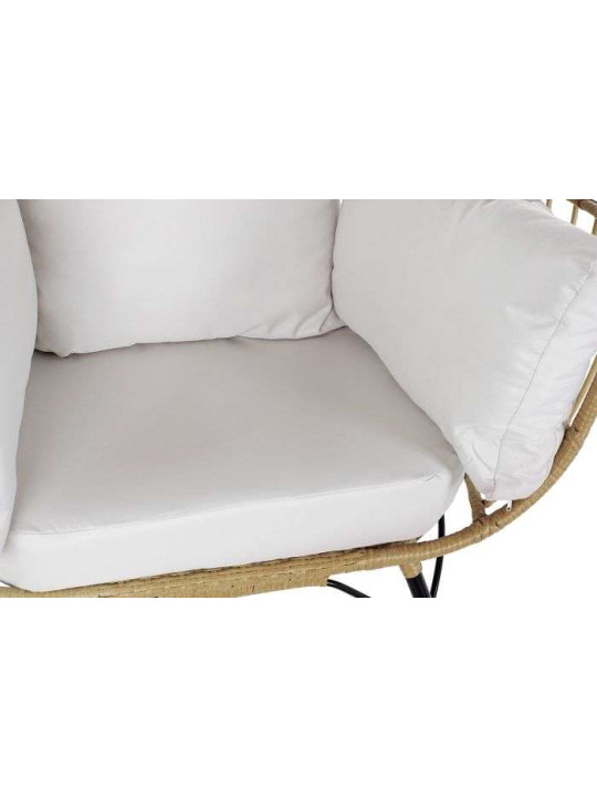 Fauteuil oeuf en rotin synthétique Fauteuil oeuf en rotin synthétique