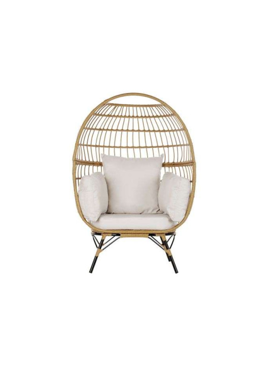 Fauteuil oeuf en rotin synthétique Fauteuil oeuf en rotin synthétique