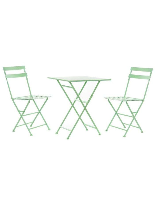 Ensemble de tables et chaises en bois de pin vert Ensemble de tables et chaises en bois de pin vert