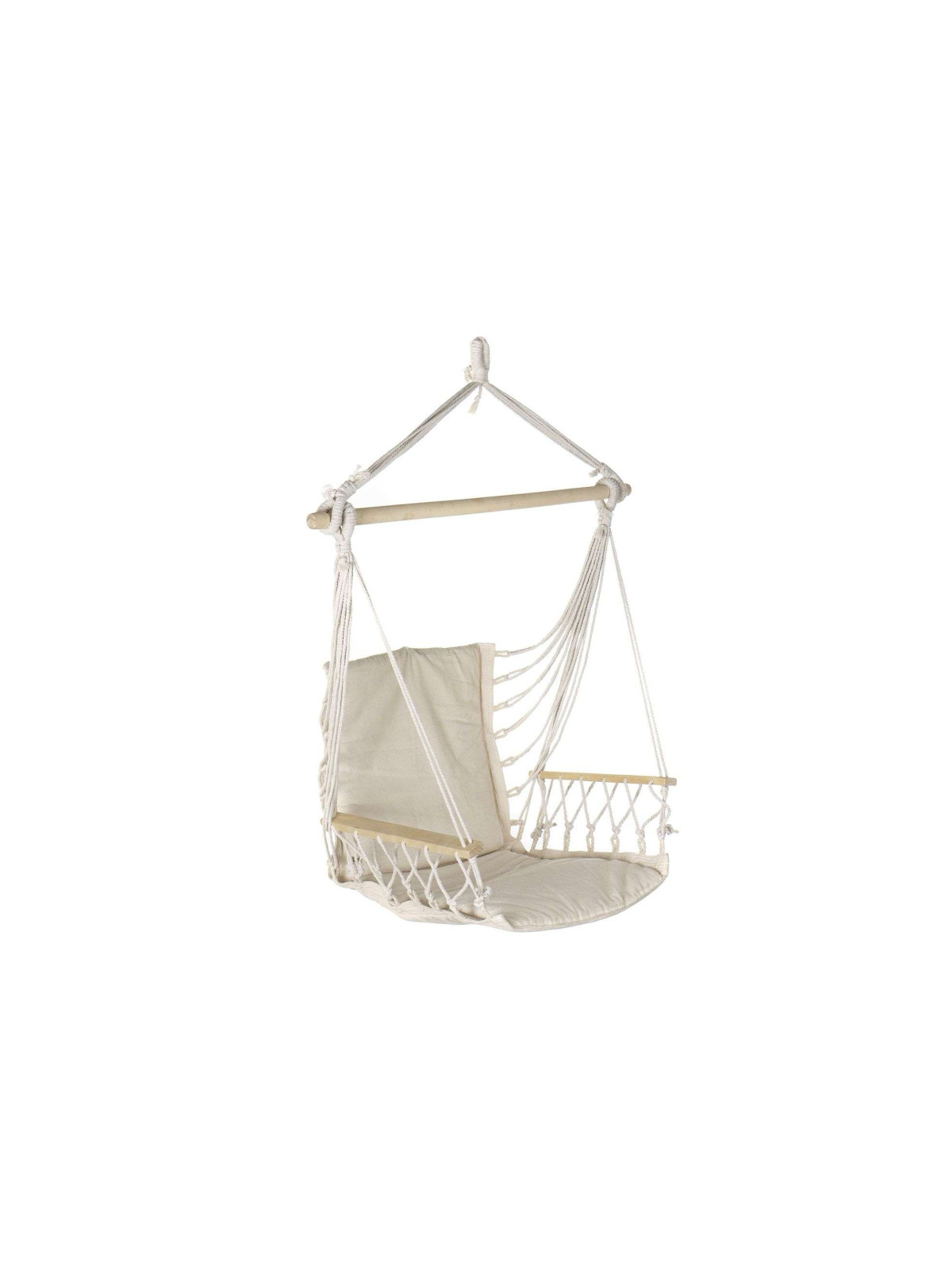 Lot de deux fauteuils balançoire blanc
