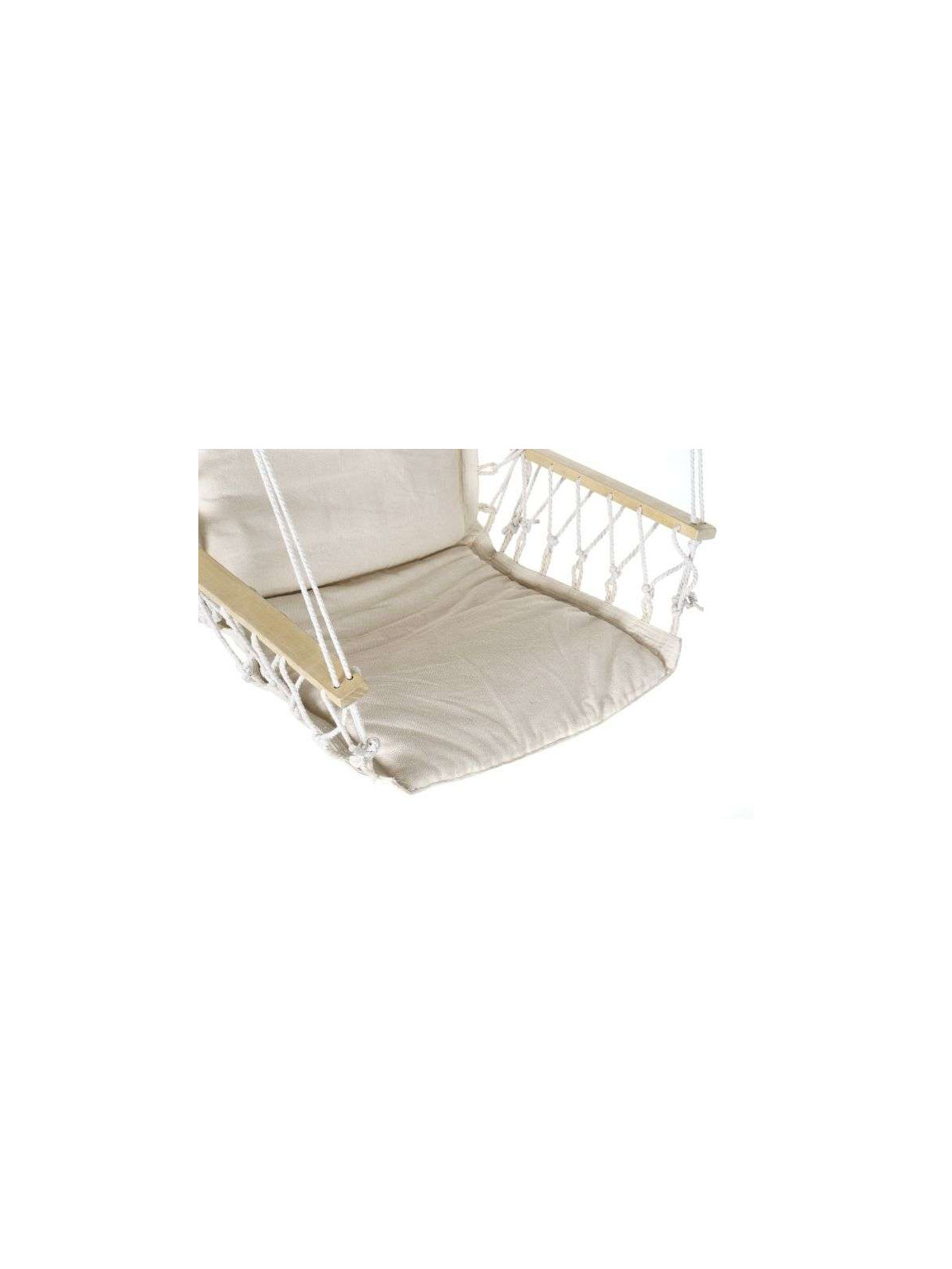 Lot de deux fauteuils balançoire blanc
