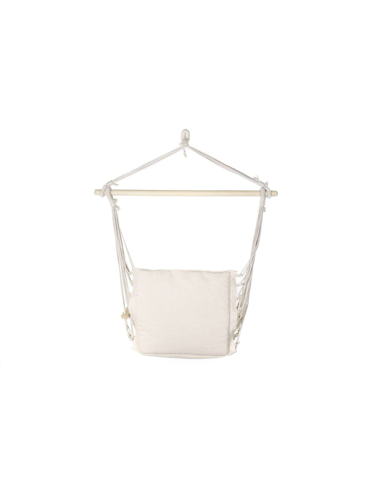Lot de deux fauteuils balançoire blanc