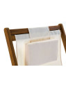 Chaise longue en bois d'acacia Chaise longue en bois d'acacia
