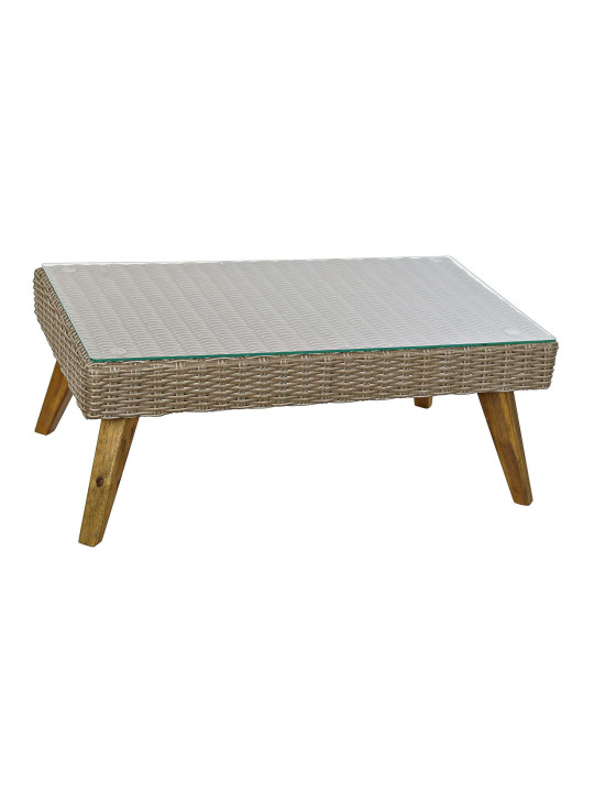 Set de 4 canapés rotin synthétique gris Murcie Set de 4 canapés rotin synthétique gris Murcie