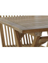 Ensemble de 5 tables et chaises en bois de teck Ensemble de 5 tables et chaises en bois de teck