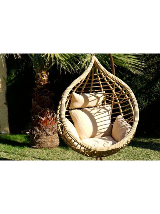 Fauteuil suspendu beige Fauteuil suspendu beige