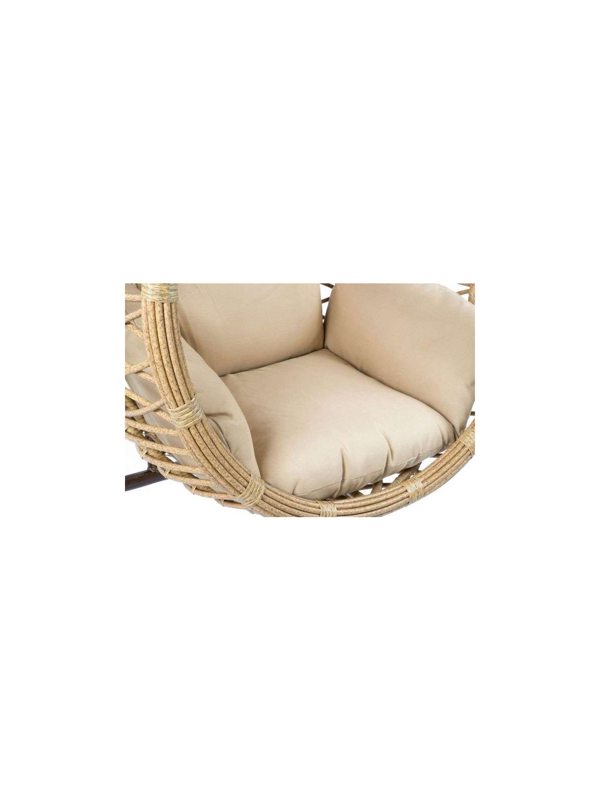 Fauteuil suspendu beige