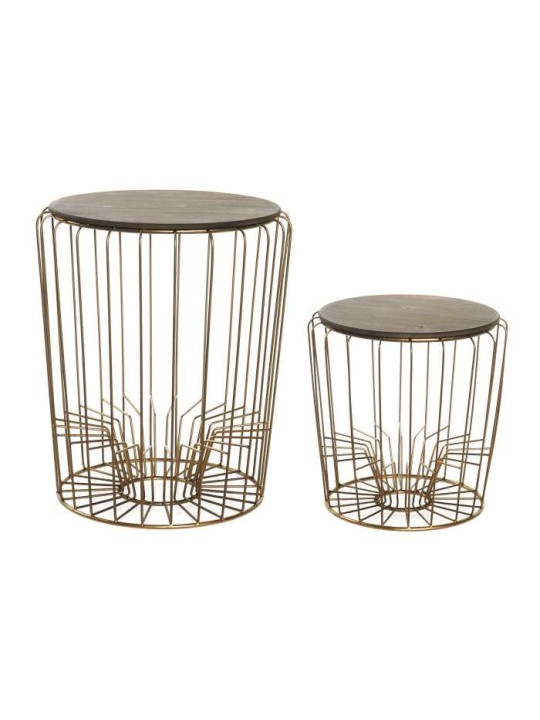 Set de deux tables d'appoint