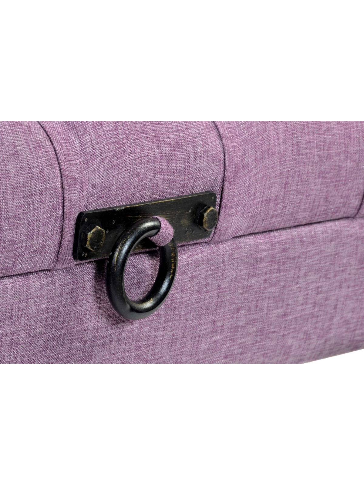 Banquette coffre lilas