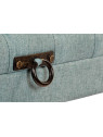 Banquette coffre turquoise Banquette coffre turquoise