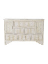 Buffet blanc en bois patinée Buffet blanc en bois patinée