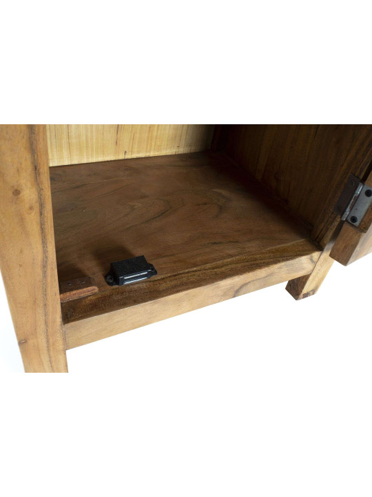Table de chevet en bois d'acacia Table de chevet en bois d'acacia