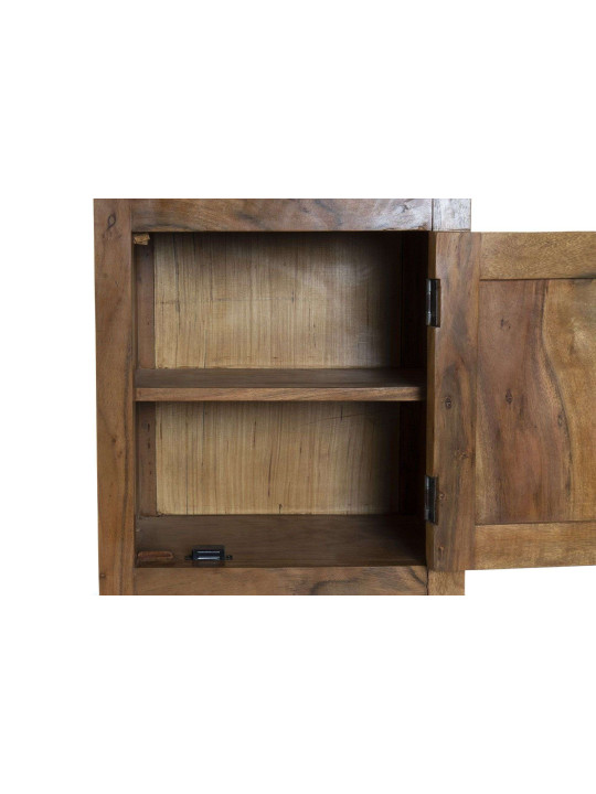 Table de chevet en bois d'acacia Table de chevet en bois d'acacia