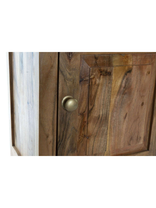 Table de chevet en bois d'acacia Table de chevet en bois d'acacia