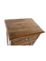 Table de chevet en bois d'acacia Table de chevet en bois d'acacia