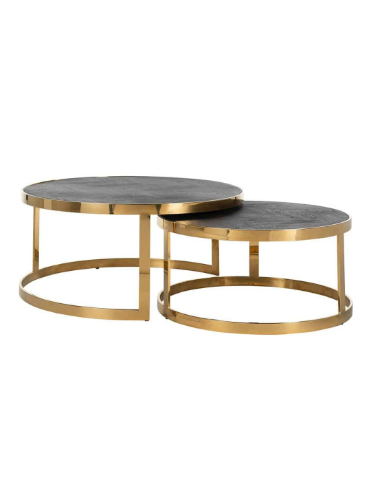 Set de deux tables basses Blackbone
