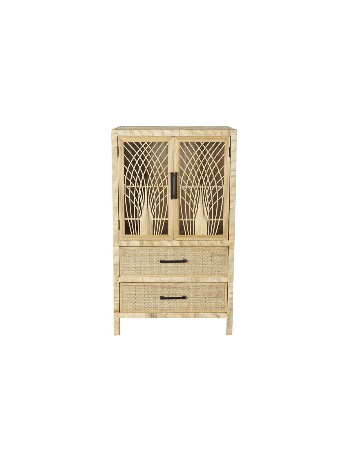 Petite Armoire Rotin Naturel – Comptoir des Kids