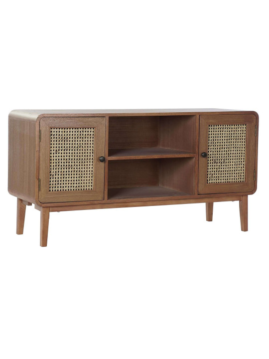Meuble télé Jujols en bois et cannage rotin Meuble télé Jujols en bois et cannage rotin