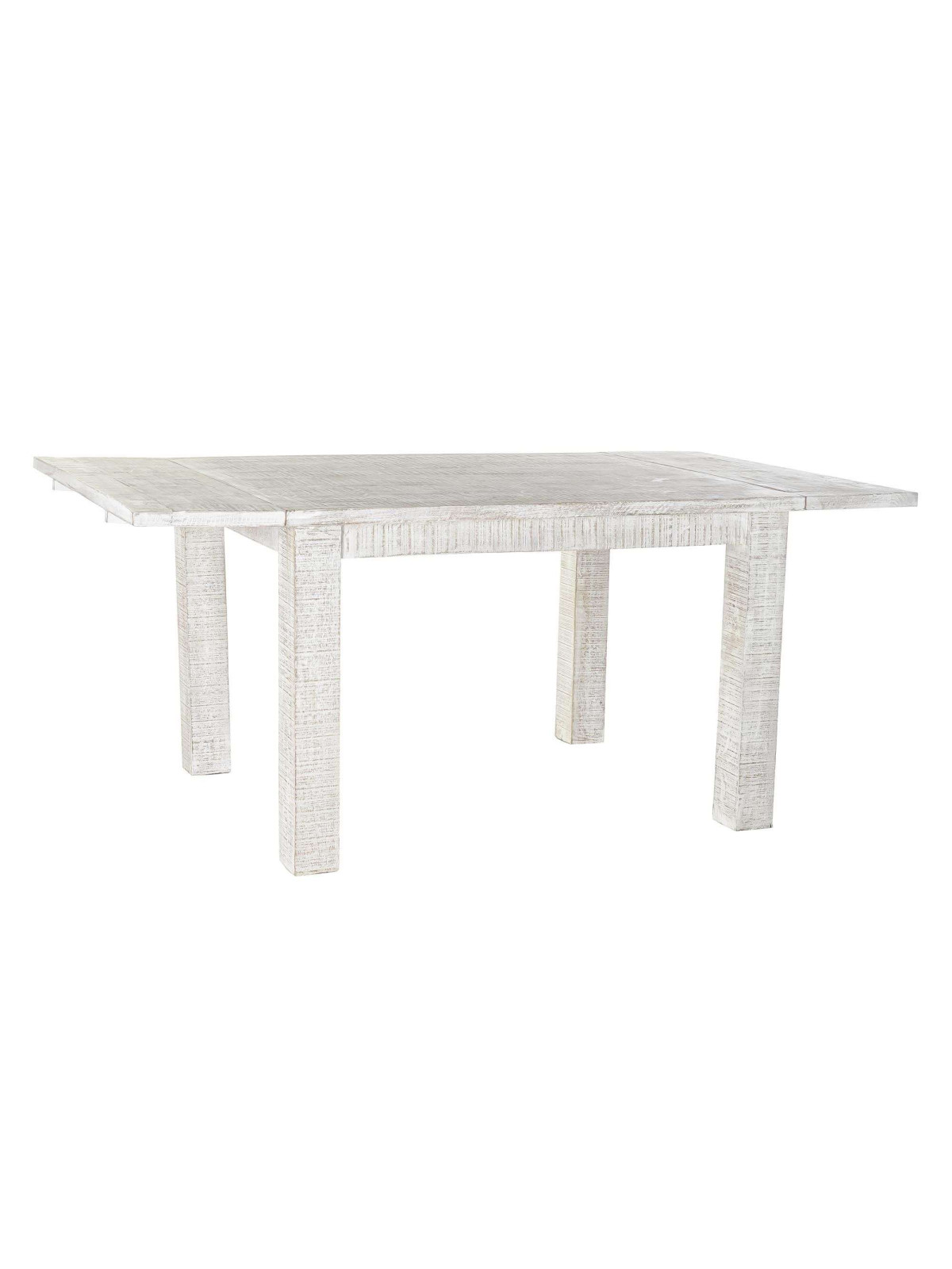 Table à manger en bois de manguier blanchi