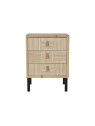 Table de chevet en bois Listones Table de chevet en bois Listones