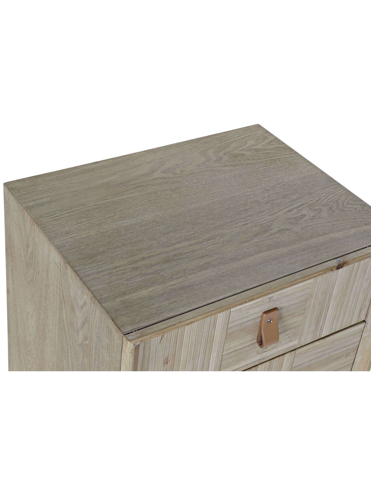 Table de chevet en bois Listones