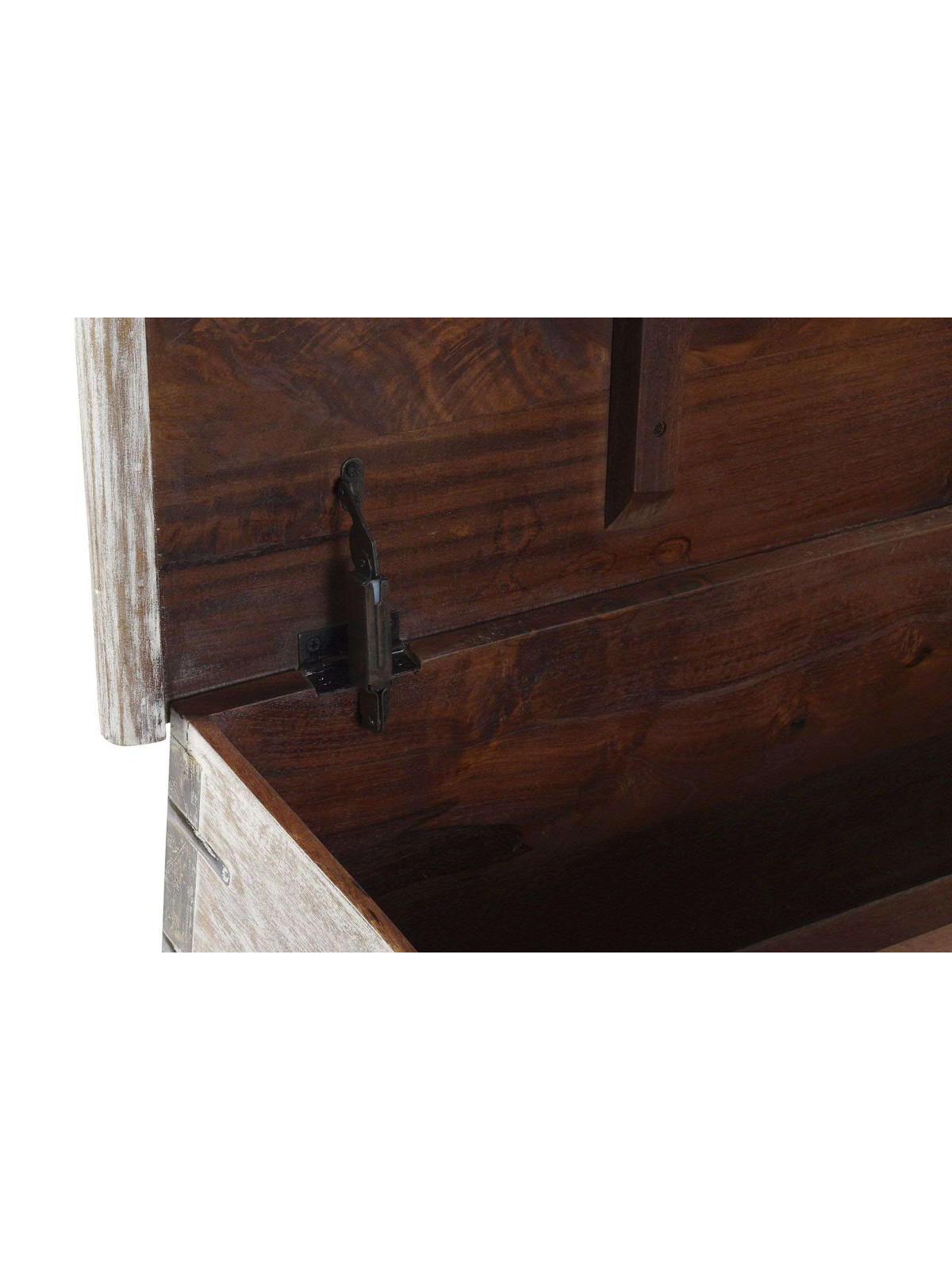 Coffre Asha sculpté en bois de manguier