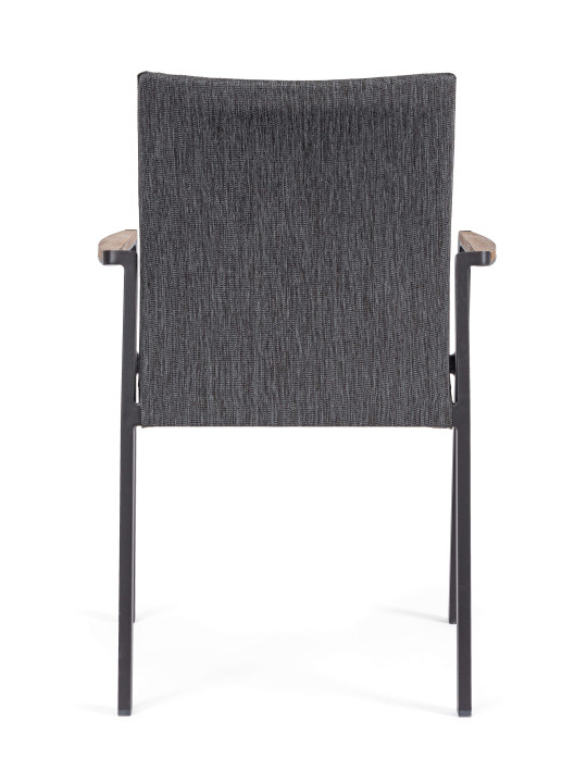Lot de 2 chaises Jalisco Anthracite Lot de 2 chaises Jalisco Anthracite