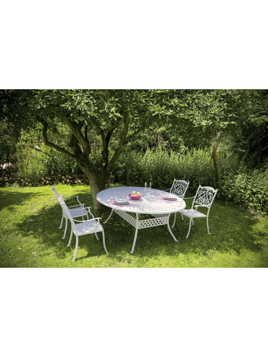 Lot de 2 chaises Ivrea blanc