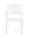 Lot de 2 chaises Ivrea blanc