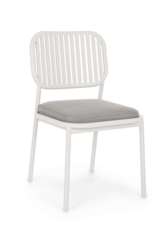 Lot de 2 chaises Rodrigo blanches