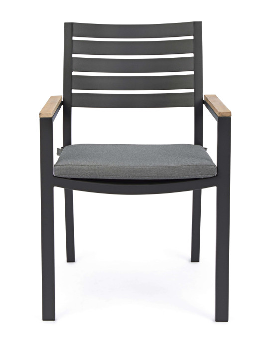 Lot de 2 chaises Belmar bois naturel Lot de 2 chaises Belmar bois naturel