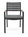Lot de 2 chaises Belmar bois naturel Lot de 2 chaises Belmar bois naturel