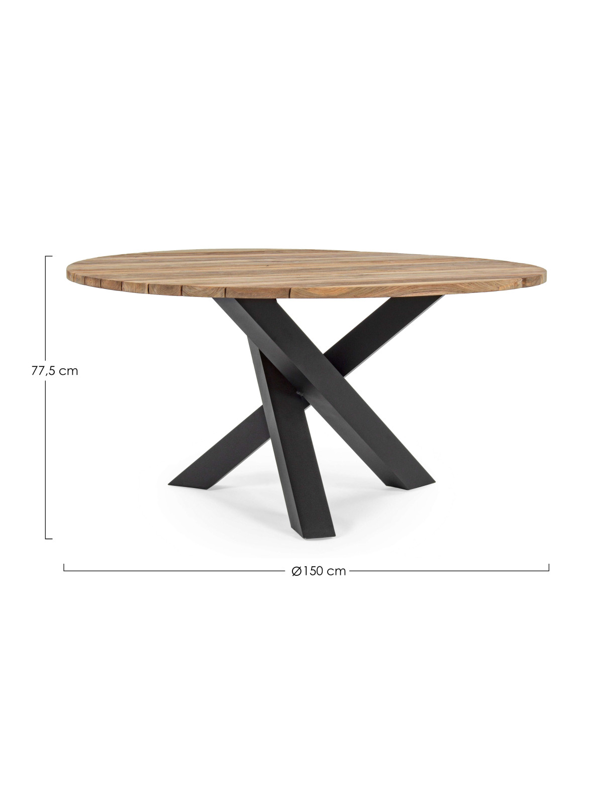 Table Brandon noir