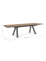 Table Elias bois naturel Table Elias bois naturel