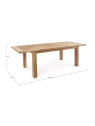 Table Bounty en teck Table Bounty en teck