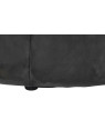 Pouf contemporain en velours gris clair