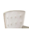Fauteuil en velours beige Théa Fauteuil en velours beige Théa