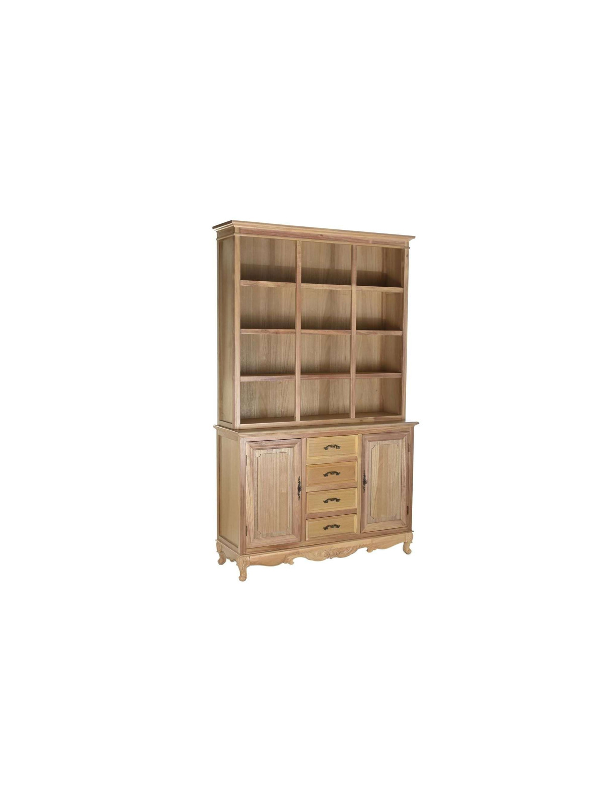 Bibliothèque classique en bois Garance