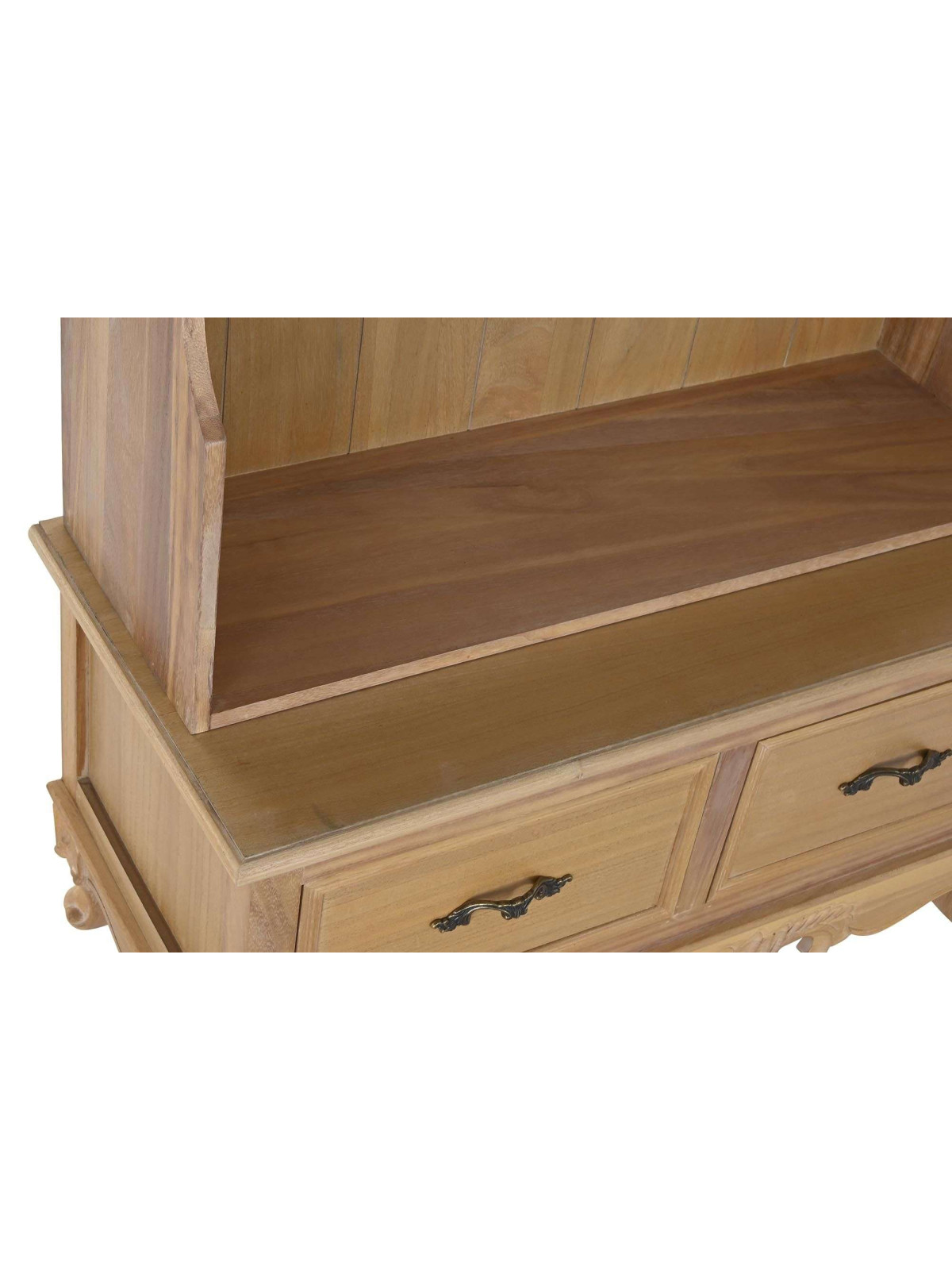 Meuble d'entrée porte manteau en bois Garance
