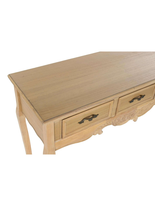 Console 3 tiroirs classique en bois Garance