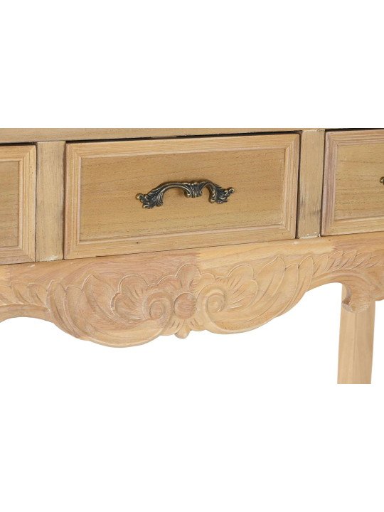 Console 3 tiroirs classique en bois Garance