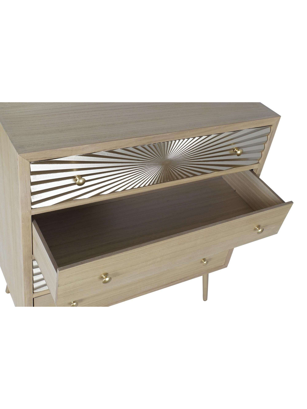 Commode Izan en métal et bois