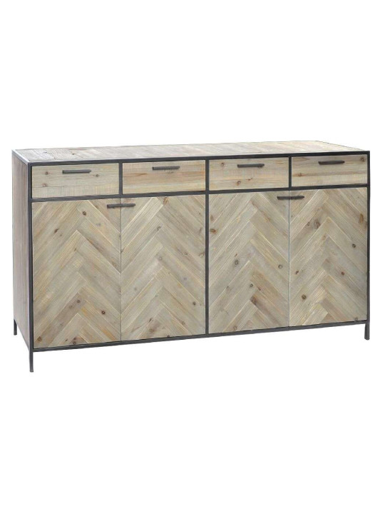 Armoire chevron en bois Armoire chevron en bois
