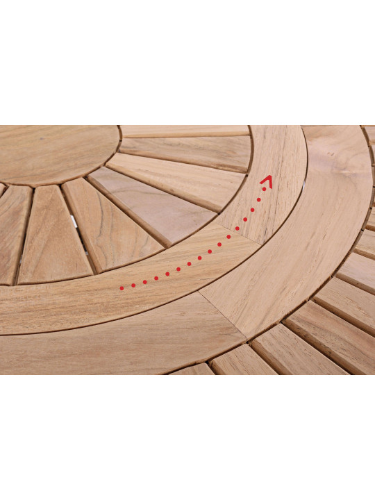 Table Maryland en teck 8 personnes Table Maryland en teck 8 personnes